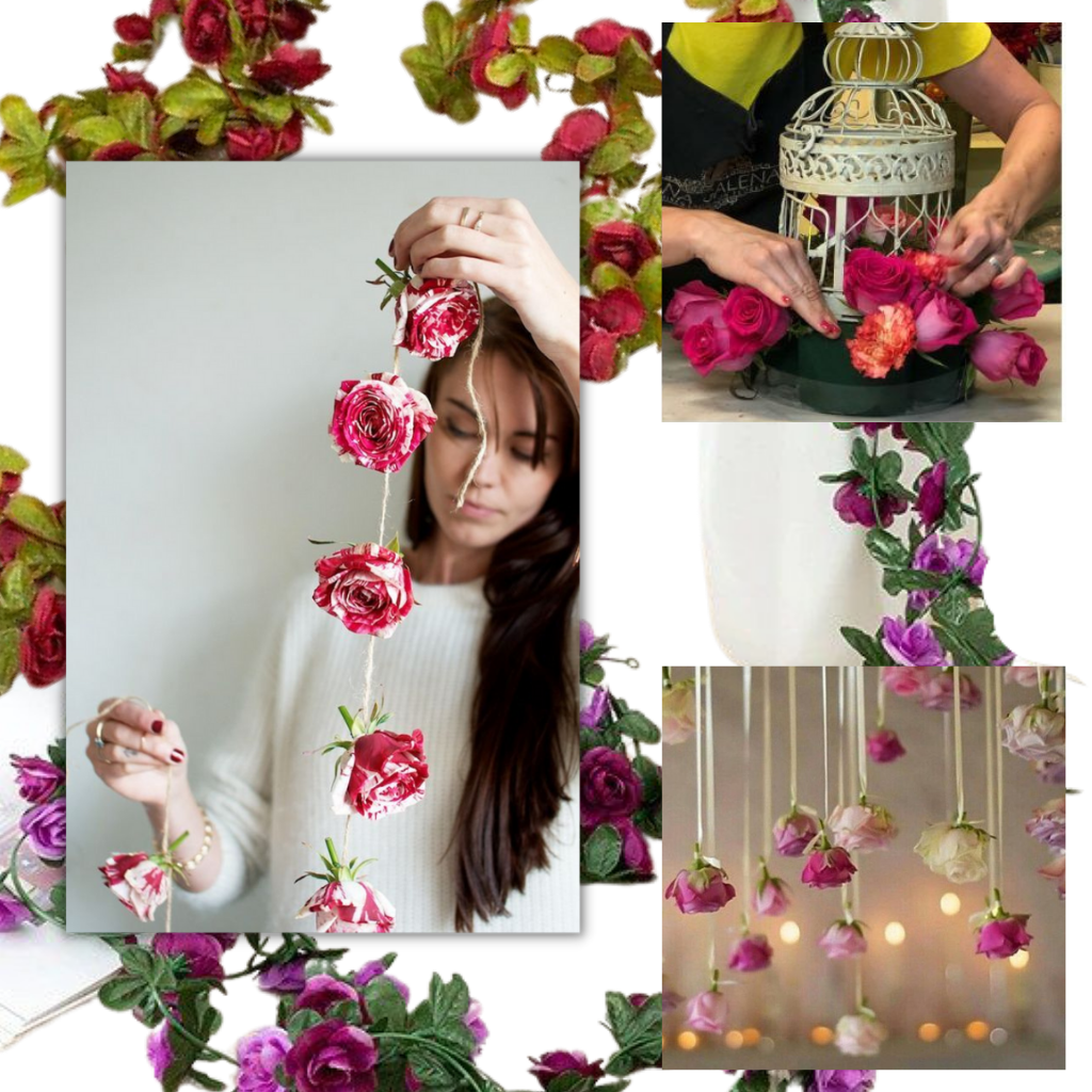 Artificial Rose Garland