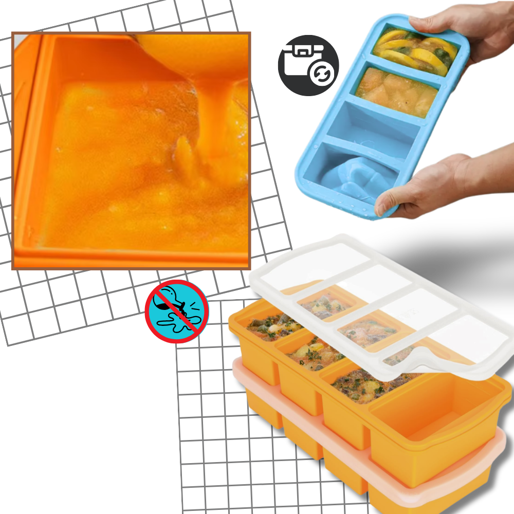 Leakproof Lid Souper Cubes  - Ozerty
