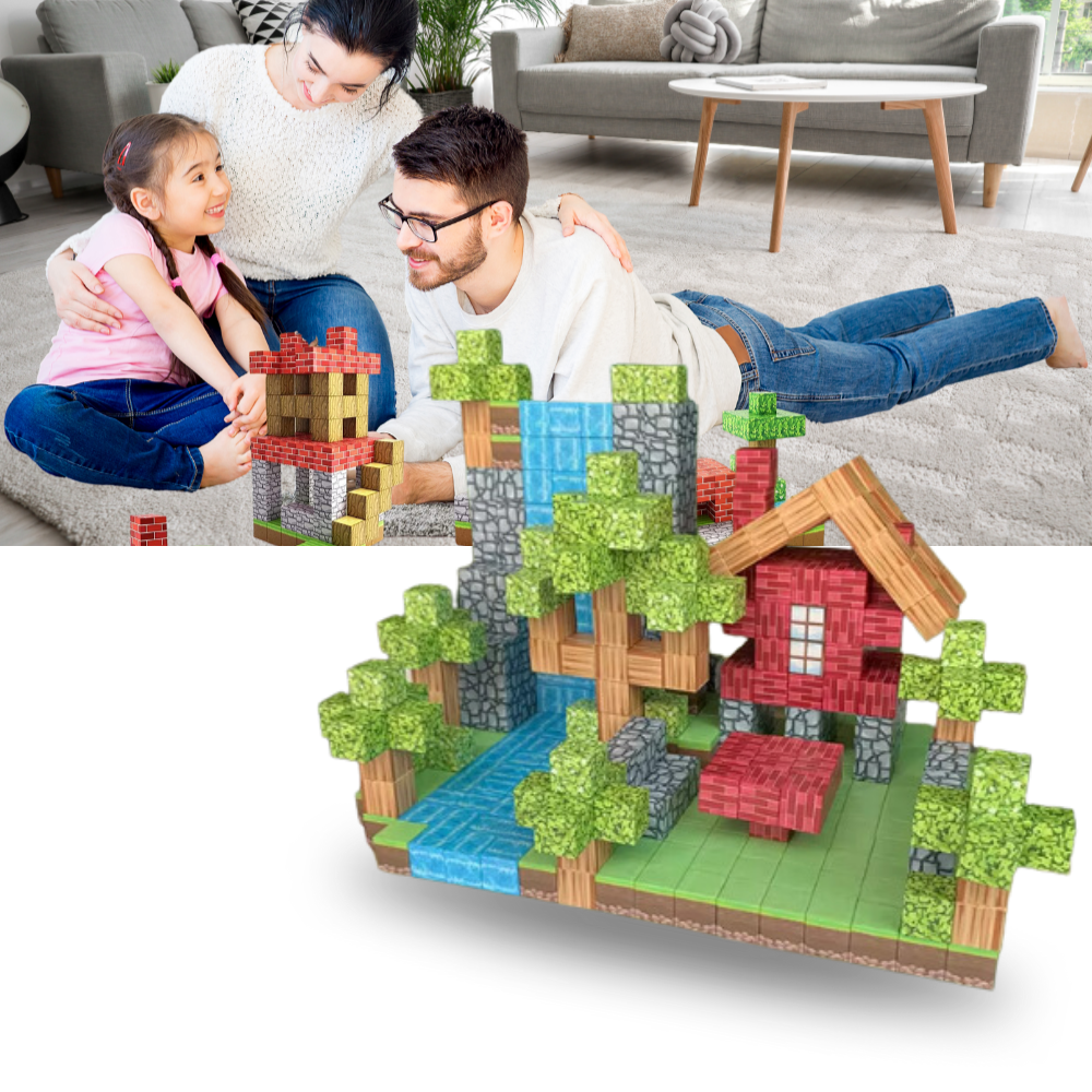 Educational Magnetic Minecraft Blocks - Ozerty