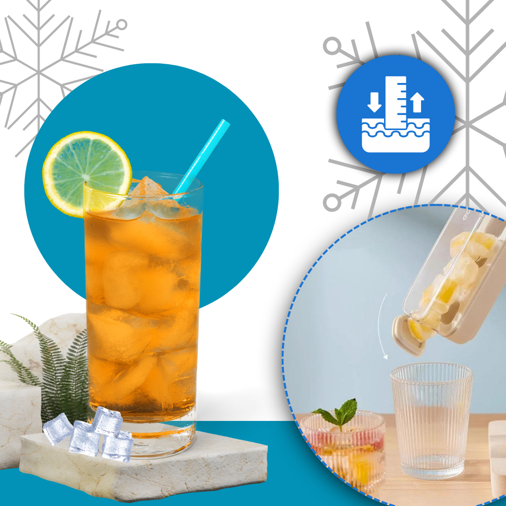 Non-stick Silicone Ice Cube Trays - Ozerty