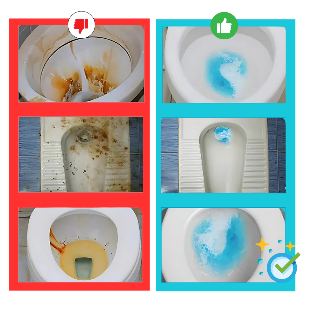 Powerful Descaling Toilet Cleaning Stick - Ozerty