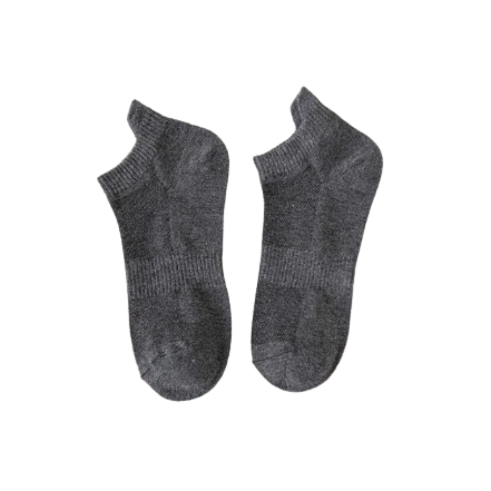 Supreme Comfort Men Ankle Socks -Dark Grey - Ozerty