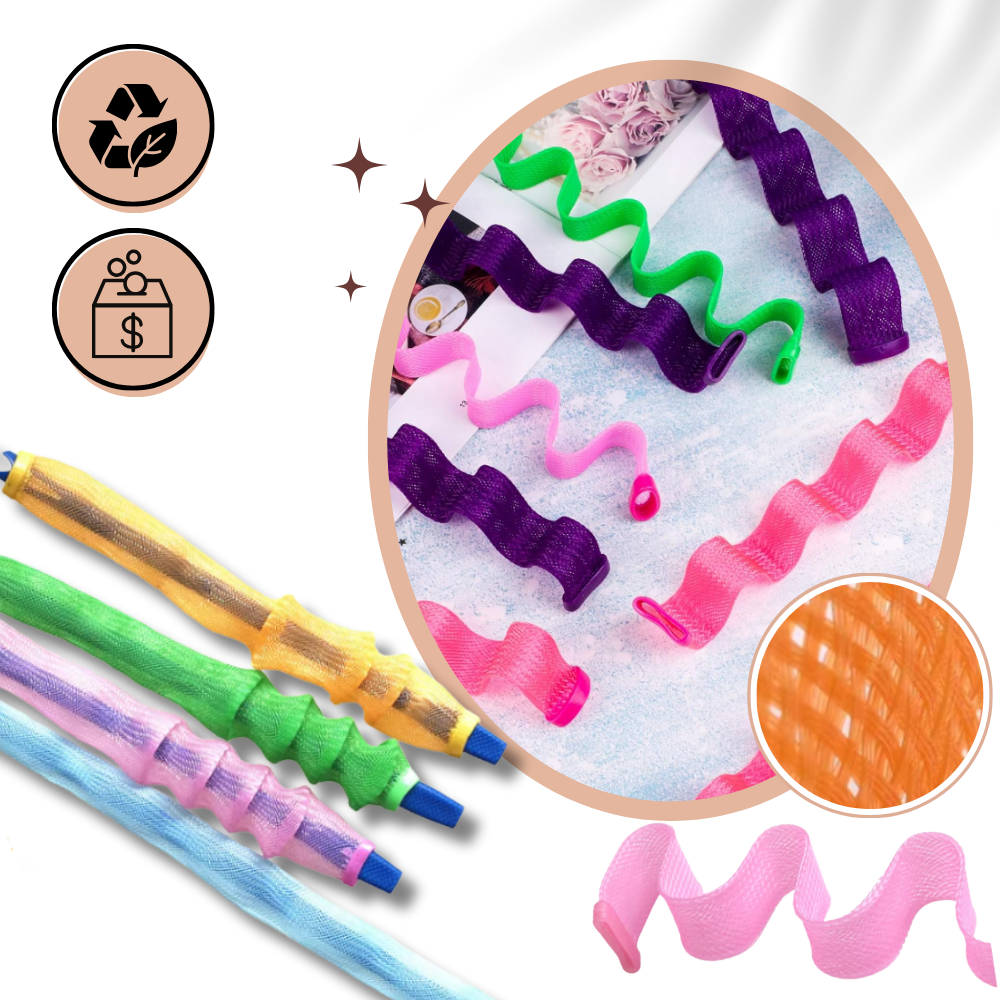 Twist & Glide Magic Curlers - Ozerty