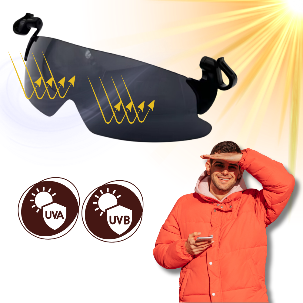 UV Protect Polarized Clip On Sunglasses - Ozerty