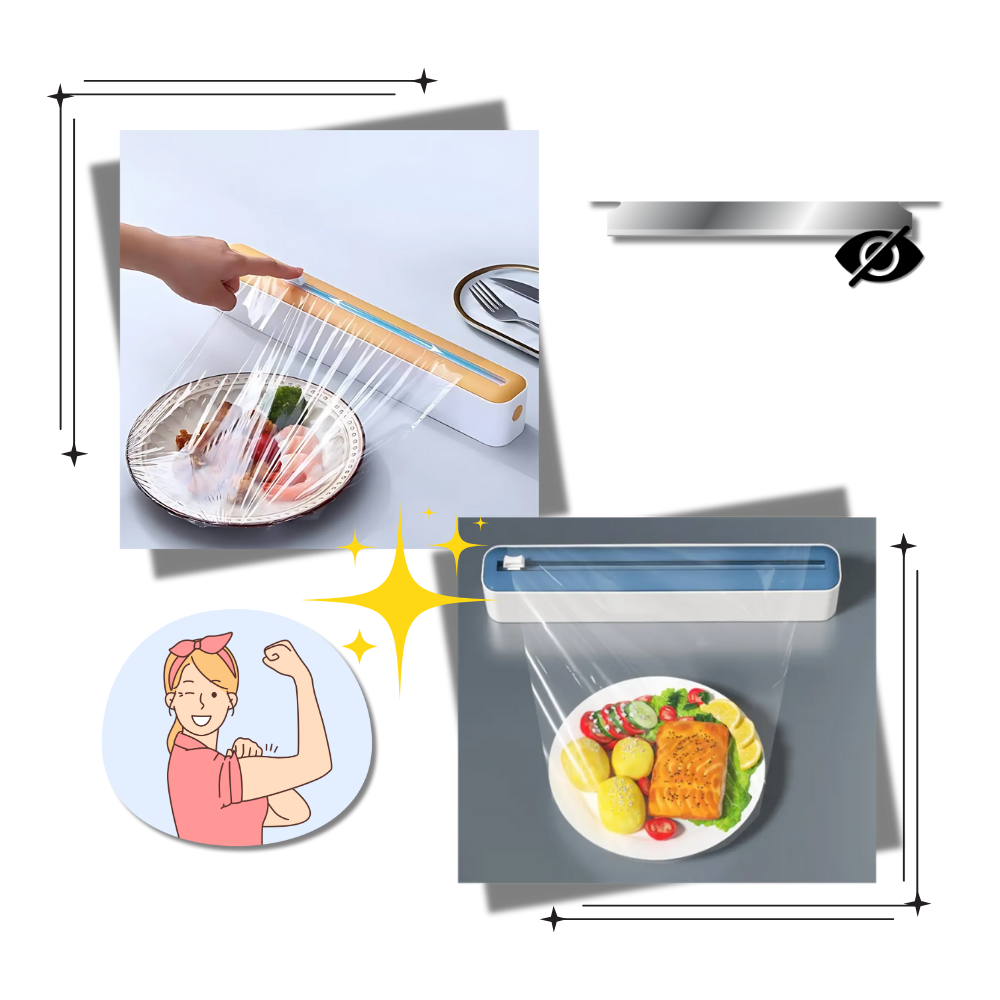 Versatile Plastic Wrap Cutter - Ozerty