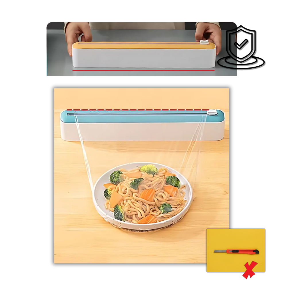 Versatile Plastic Wrap Cutter - Ozerty