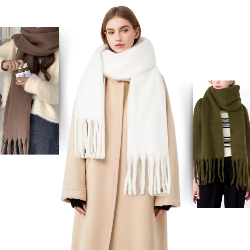 Women's Cozy Elegance Scarf - Ozerty